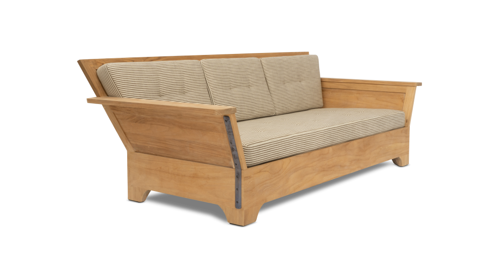 Aiken sofa three quarters view 16to9