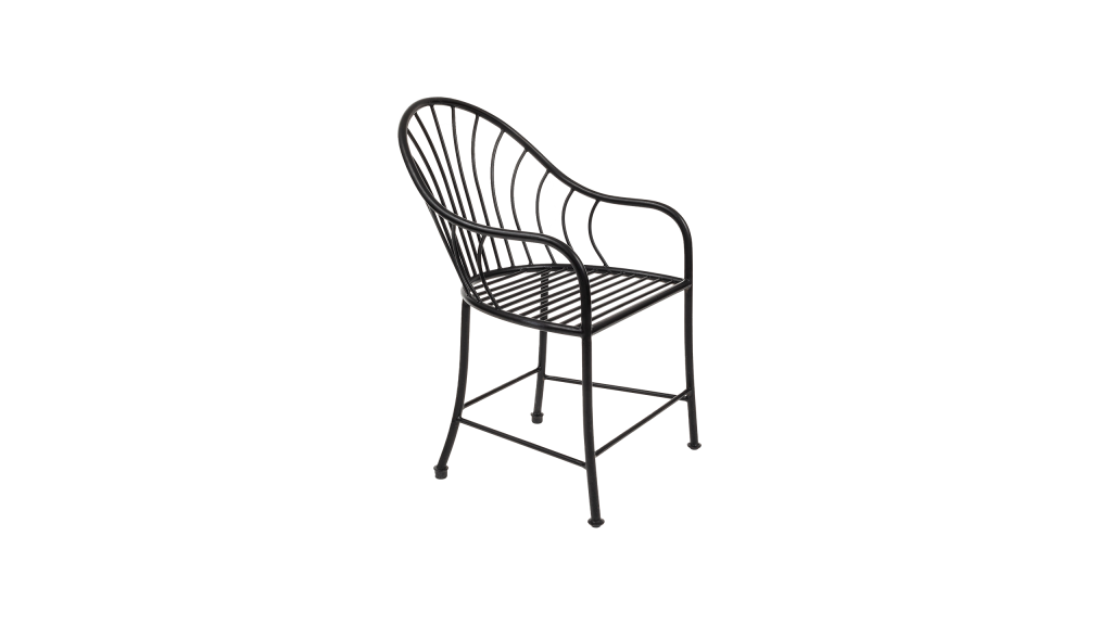 Gunn Dining Arm Chair Three Quarters Websize